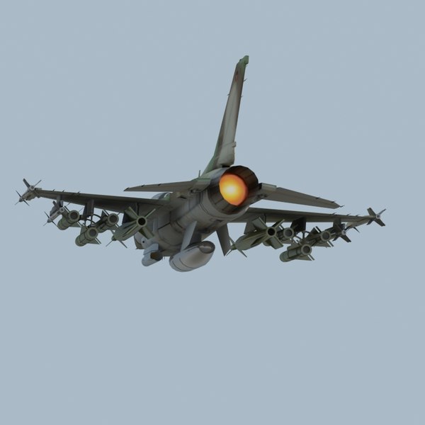 f16c israeli barak 3d model - F16C Barak IDF Israeli... by ES3DStudios