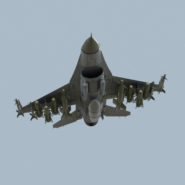 f16c israeli barak 3d model - F16C Barak IDF Israeli... by ES3DStudios
