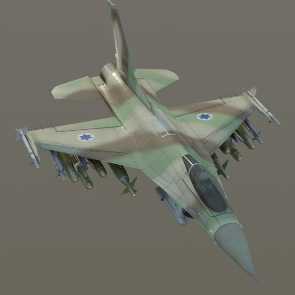 f16c israeli barak 3d model - F16C Barak IDF Israeli... by ES3DStudios