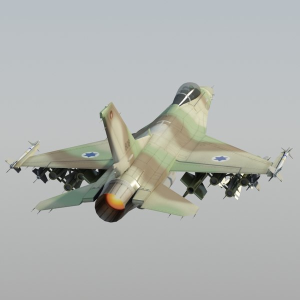 f16c israeli barak 3d model - F16C Barak IDF Israeli... by ES3DStudios