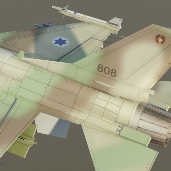 f16c israeli barak 3d model - F16C Barak IDF Israeli... by ES3DStudios