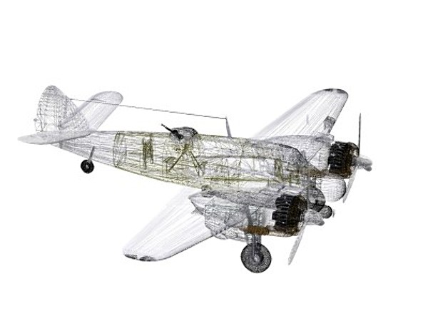 bristol beaufighter fighter tfx 3d model - Bristol Beaufighter TFX by pbratt