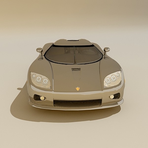 koenigsegg ccx 3d model - Koenigsegg CCX by 3d_addict