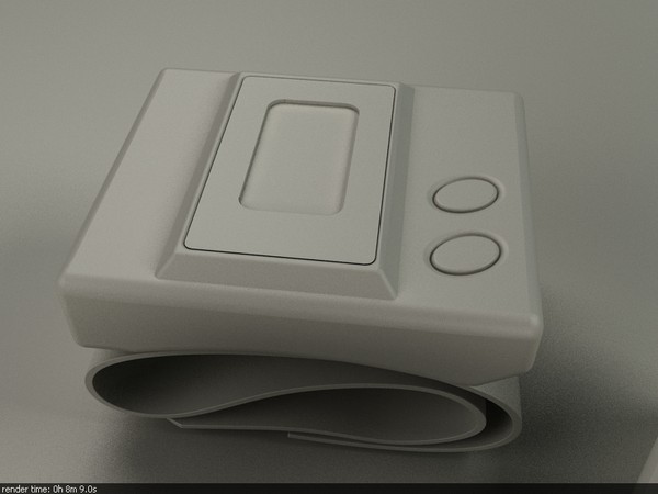 3d model of set blood pressure monitors - Blood pressure monitor set by FOURTH WAY