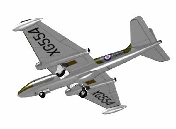 cinema4d english electric canberra b - English Electric Canberra B(I)6 by pbratt