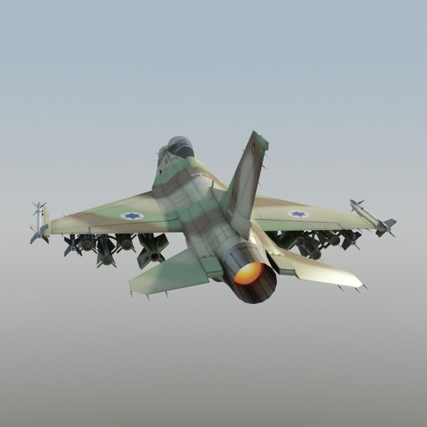 f16c israeli barak 3d model - F16C Barak IDF Israeli... by ES3DStudios