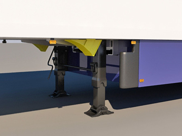 c4d schmitz trailer semitrailer - Semitrailer Schmitz by jekich1