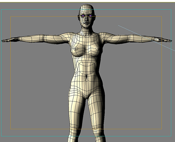 3d woman monica - Monica no texture.zip by Mak21