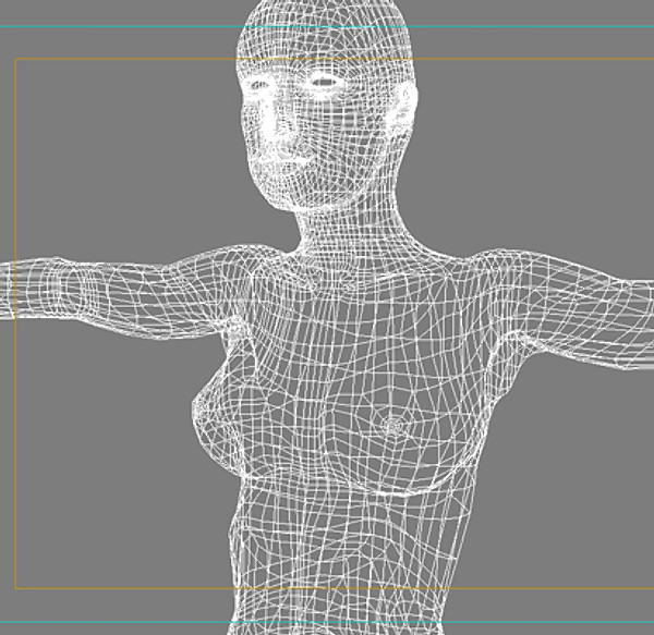 3d woman monica - Monica no texture.zip by Mak21