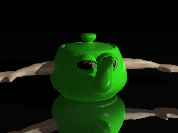 teapot rigged fantasies 3d max - teapotman.max by Anarchy100