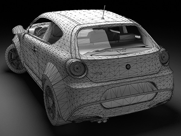 alfa mito materials 3d 3ds - Alfa Mito STD materials by fabelar
