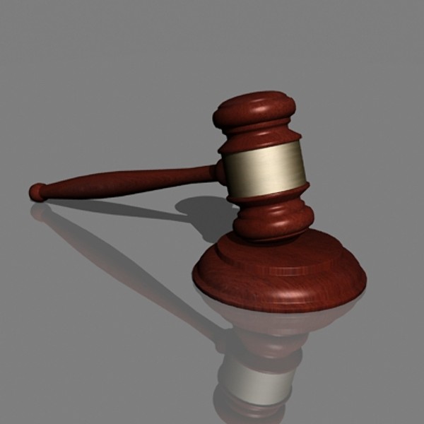 gavel hammer 3ds - Gavel by mostlysquare