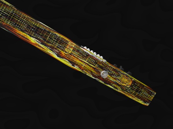 guitar electric 3ds - Electric Guitar DTT by EzGraphs