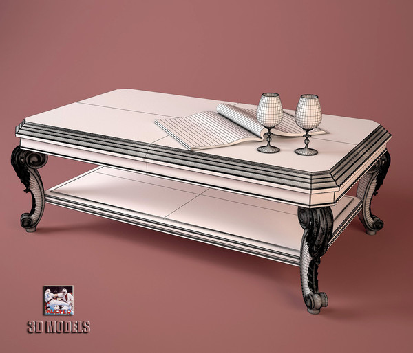 3d table ceppi - table Ceppi by kupfer