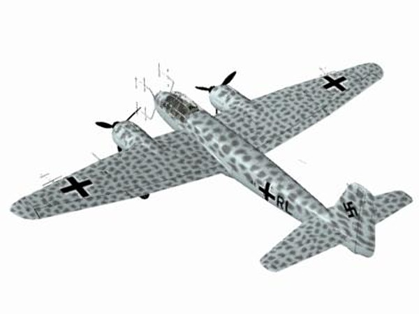 junkers nightfighter ju88g 3d 3ds - Junkers Ju88G Nightfighter by pbratt
