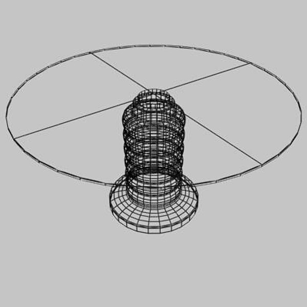 center table obj free - Center Table_F02 by sabah_au