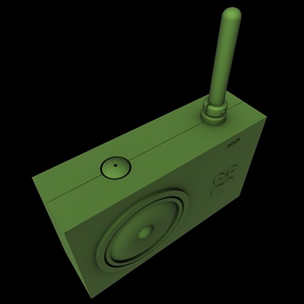 deconstructing product design c4d - Tykho AM/FM Radio (1997) by Marc Berthier for Lexon by Stuff Creators