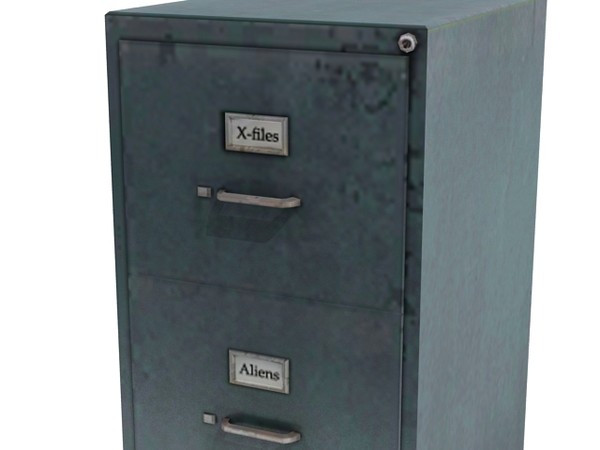 3d filling cabinet - Filling Cabinet by fabelar