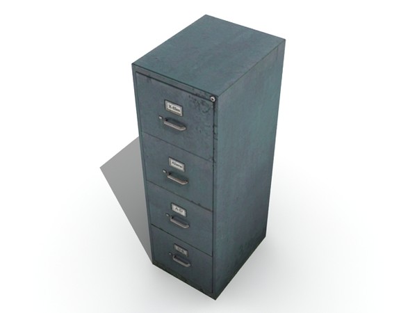 3d filling cabinet - Filling Cabinet by fabelar