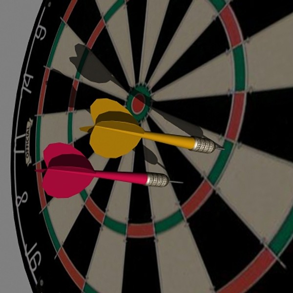 3d darts - Darts Game by mostlysquare