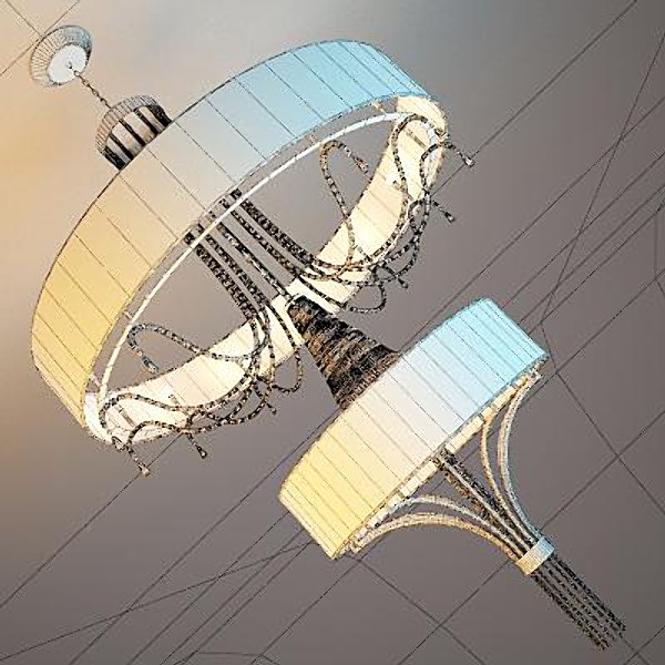 baga lamp max - Chandelier Baga by Stubborn3D