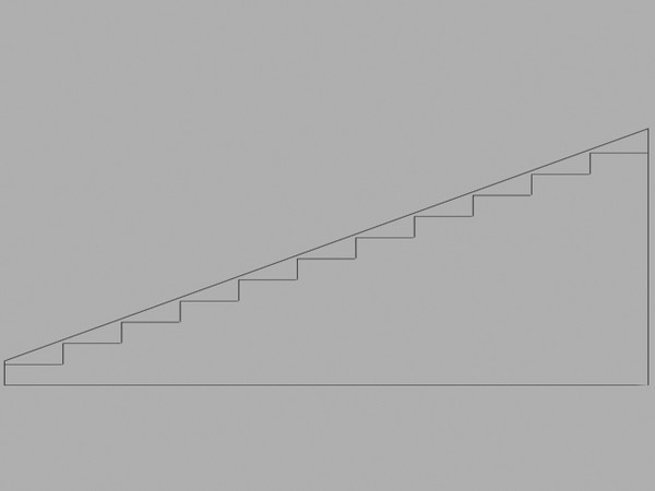 3d medieval stairs - Medieval Brick Stairs by Game Model Creations