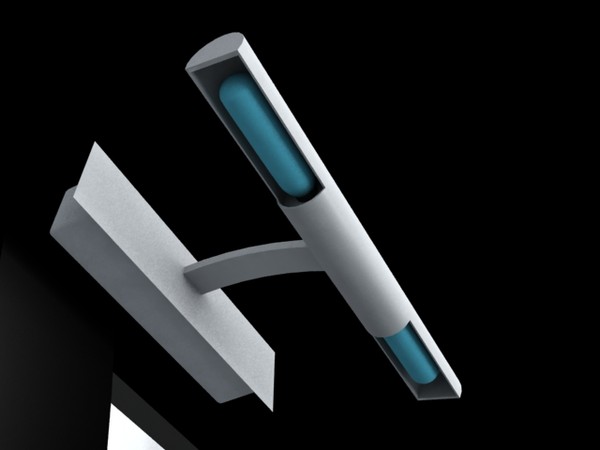 3d model sculpture lamp - 3D picture with lamp by PhantomDesign