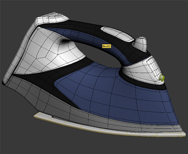 iron 3d max - iron by Halukzengin