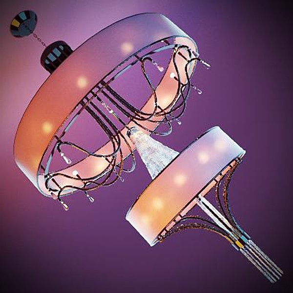 baga lamp max - Chandelier Baga by Stubborn3D