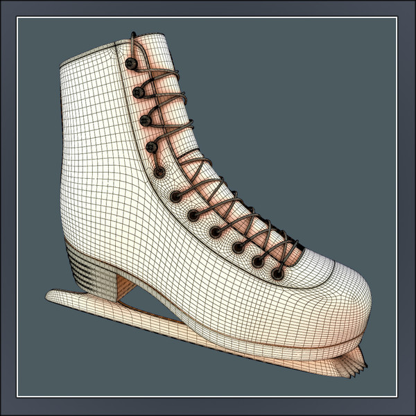 figure skating 3d model - Figure Skating Skate by Tornado Studio