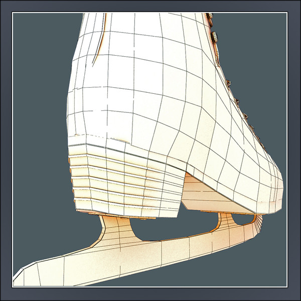 figure skating 3d model - Figure Skating Skate by Tornado Studio