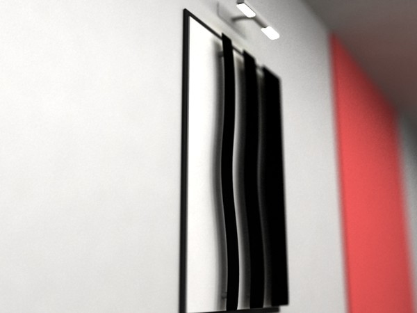 3d model sculpture lamp - 3D picture with lamp by PhantomDesign