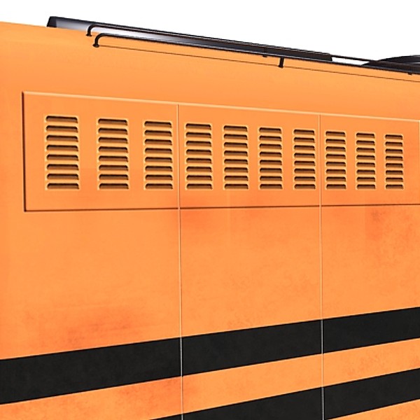 3d model train railway - Train by Gandoza