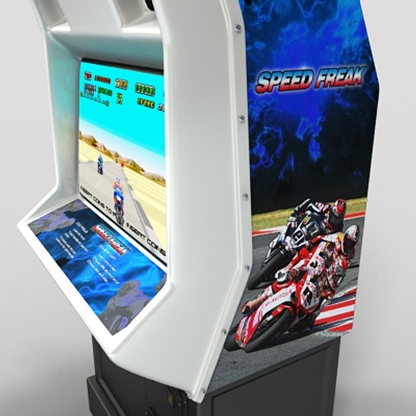 3d arcade bike racing model - arcade bike racing by monkeyodoom