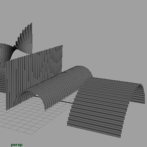 3d random wavy shapes model - waveyworks.mb by Justjayspawn