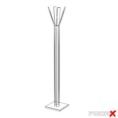 coat rack max free - Coat Rack013_max.ZIP by Fworx