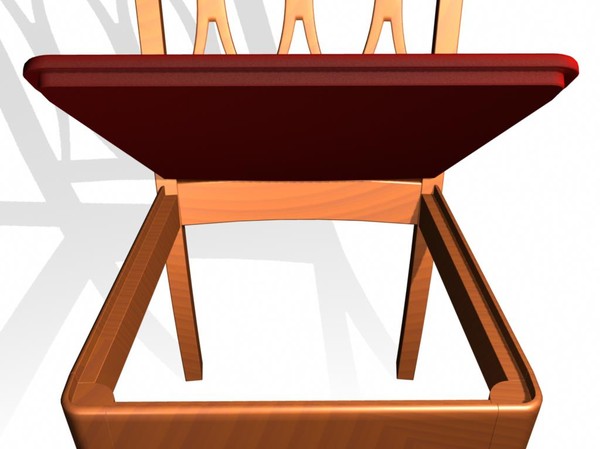 3d old chair model - oldChair.zip... by Kuroto