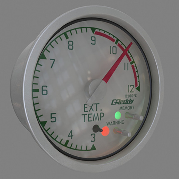 3ds max gauge boost exhaust - gauge_pack by redline_or_nothing