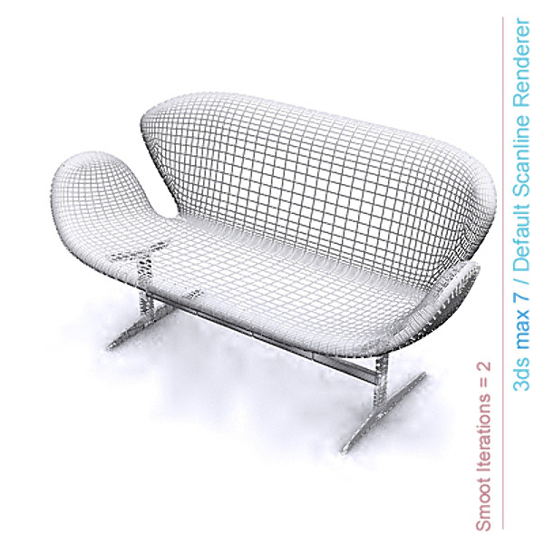design swan obj - swan sofa by lajhar