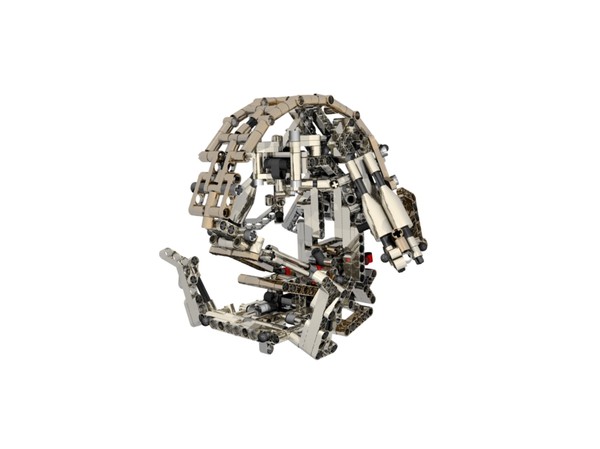 3d blend destroyer droid star wars - Destroyer Droid Star Wars Lego technic code 8002 by FcGrreat
