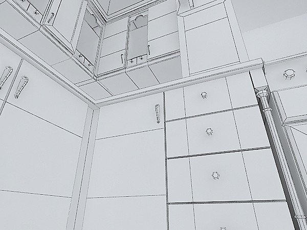 kitchen rustic 3d max - Kitchen Rustic by vgreso