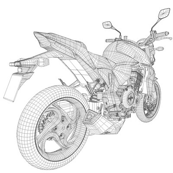3d honda cb 1000 r model - Honda_CB_1000_R by design3d berlin