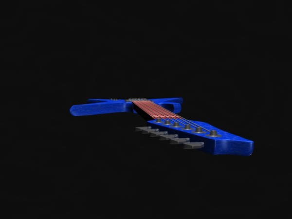 free 3ds mode guitar electric - Electric Guitar by EzGraphs