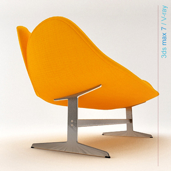 design swan obj - swan sofa by lajhar