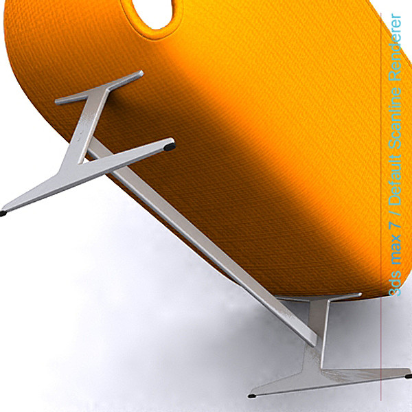 design swan obj - swan sofa by lajhar