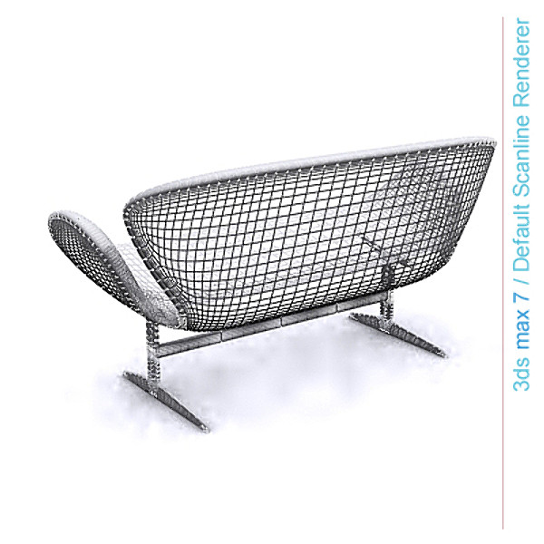 design swan obj - swan sofa by lajhar