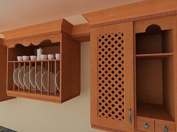 kitchen rustic 3d max - Kitchen Rustic by vgreso