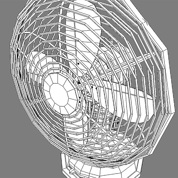 vintage air fan 3d x - Vintage Air Fan by RomanPritulyak