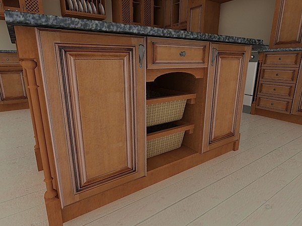 kitchen rustic 3d max - Kitchen Rustic by vgreso