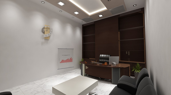 3dsmax interior company office room - Company Offices  interior - full details by Ralf128